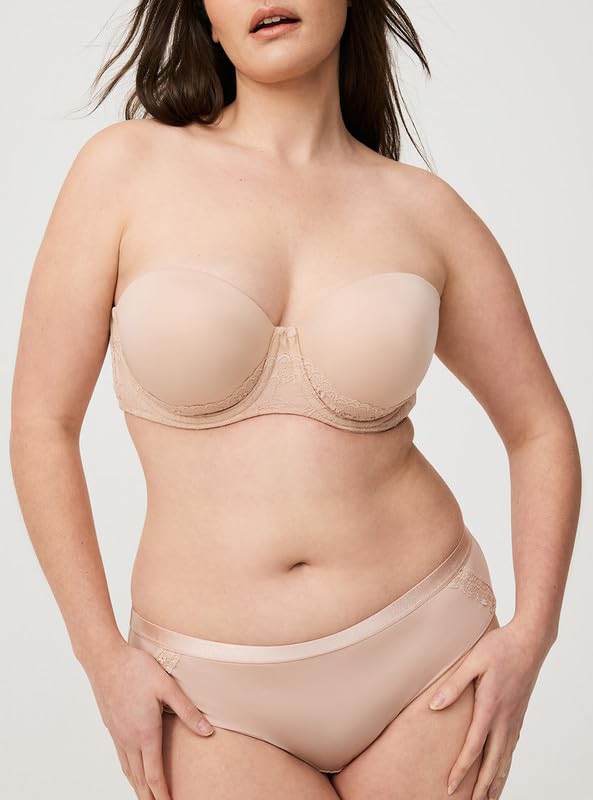 Torrid Women's Plus Size Bra - Bombshell Everyday Strapless Push-Up Bra2