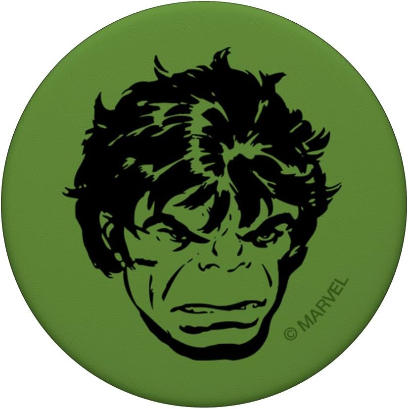 Marvel The Incredible Hulk Face PopSockets Standard PopGrip