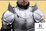 Larp, Larp armor, Medieval, Fantasy, knight pauldron, shoulders with Blade Breakers steel armor