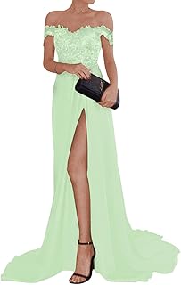 Amazon Com Mint Green Prom Dress