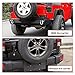 LEDKINGDOMUS Rear Bumper with Tire Carrier and 2