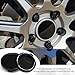 YUPIKJI 4 PCS Car Wheel Center Caps, Center Caps for Rims, OD 2.36