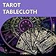 LONZIKP Altar Zubehör Tarot-Tuch aus Samt Altartuch für Rituale Esoterik Zubehör Samttuch für Tarotkarten & Pendel