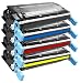 Produktbild 4er SET Eurotone Toner Ersatz XXL kompatibler für HP Color Laserjet 3800 3800N 3800DN 3800DTN + CP3505 CP3505N CP3505DN CP3505X  alternative ersetzt HP Q6470A Q7581A Q7582A Q7583A - XLsatz  Black Cyan Magenta Yellow