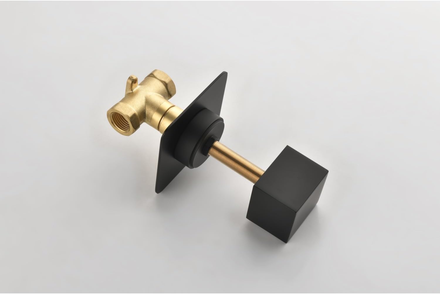 3/4" Cast Metal Volume Control Valve - Adjustable Brass Handle 3-Piece Master Shower Valve