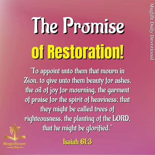 The Promise of Restoration! Podcast Por  arte de portada