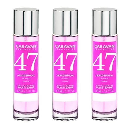 3x Caravan Perfume de Mujer Nº47-150ml.