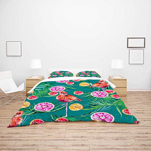 Parure de lit infroissable en polyester pour lit double fini la corvée de repassage - 4