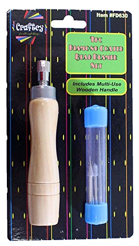 Kit de 5 herramientas para artesanía con mango de madera miniatura 4