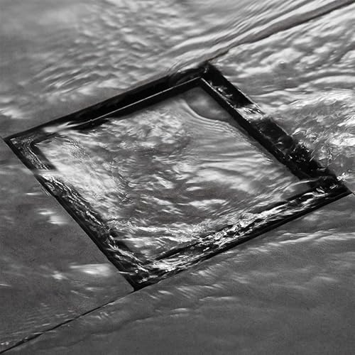 Drain de sol de luxe en acier inoxydable 304 et cuivre gris - 6