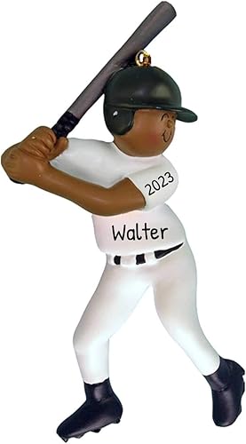 Miniatura 9 de Adorno de béisbol personalizado para árbol de Navidad 2025  Nombre y año personalizado al día siguiente  Celebra su gran victoria  Pelota con