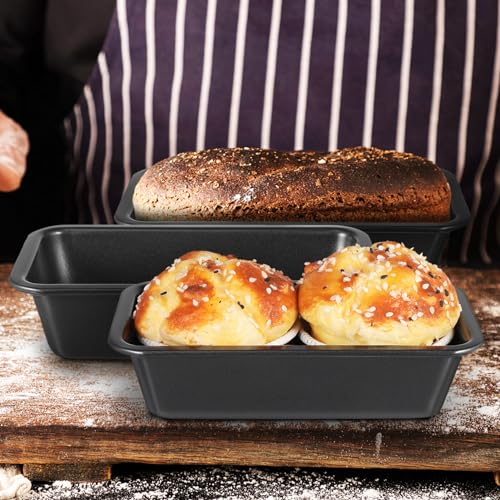 Bandeja de horno rectangular PRETYZOOM de alta resistencia térmica 6