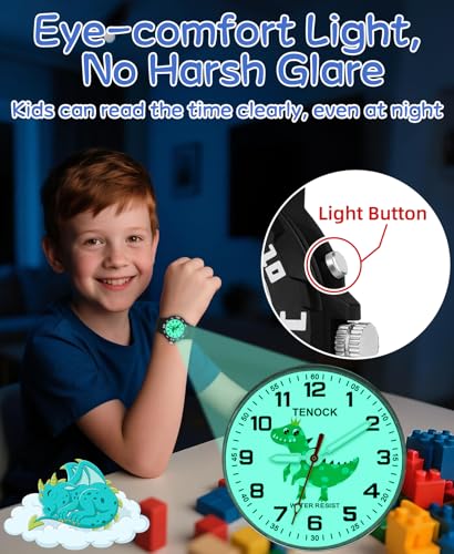 Image of Kids Analog Watches for Girls Boys Watches with Soft Band Learning Time Waterproof Children Watch Easy to Read for Ages 4-12 Kids Gift