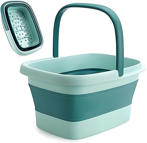 Bain de Pieds Pliable Avec Massage Roysmart