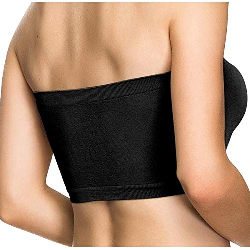 Top Faixa Tomara Que Caia Com Bojo Removível Zee Ruci ZR0300-009 Tamanho:GG;Cor:Preto