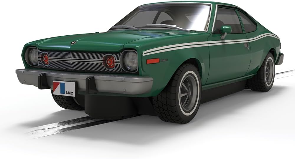 Scalextric C4538 AMC Hornet - Green Slot Car
