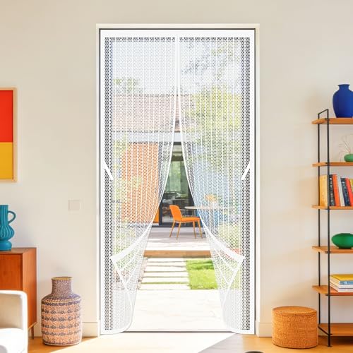 �}�O�l�b�g ���֖Ԍ� 112 x 230 cm �É��d�l��t�ȒP�h�A�p�����ŕ܂錺�֗p�Ԍ˃}�O�l�b�g���������J�[�e�����C�΍�A�p�[�x�����_�T�V�h�����, �z���C�g