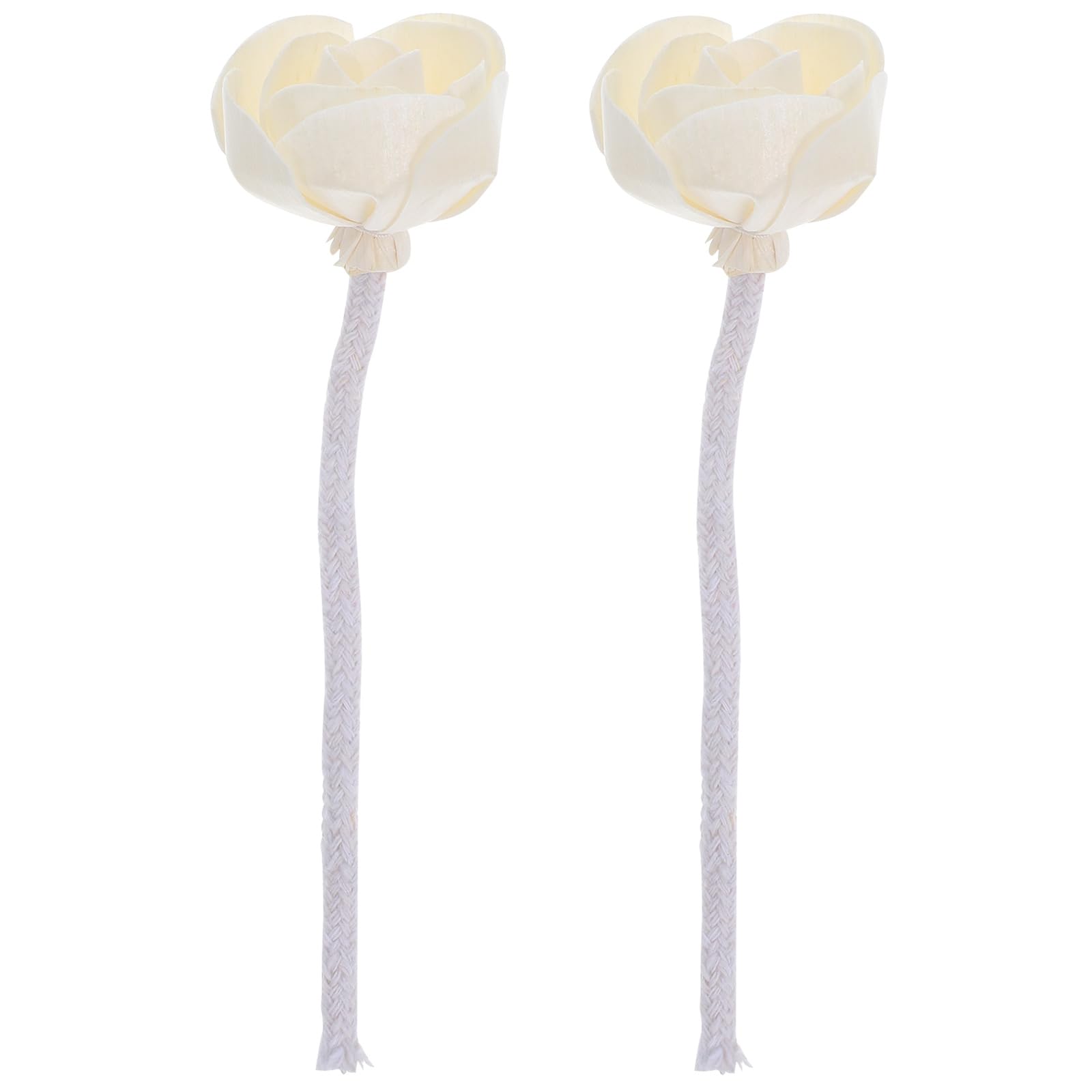 Diffuseur d'huiles essentielles design bois et fleur en coton KICHOUSE