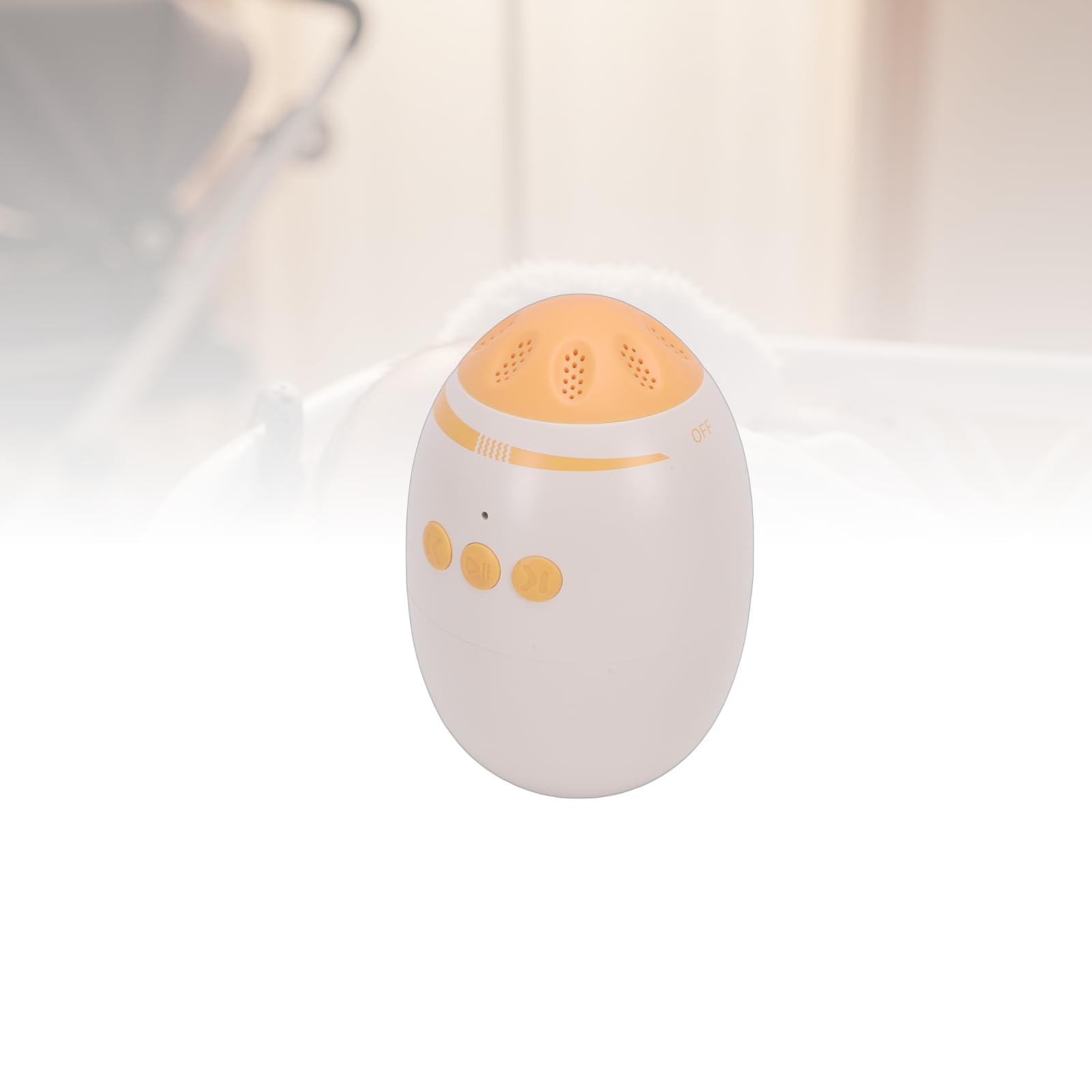 Cocoarm Dondolo per Passeggino, Succhietto Vibrante Portatile per Bambini con 11 Suoni di Rumore Bianco, Motore a Basso Rumore per Neonati in Passeggini e