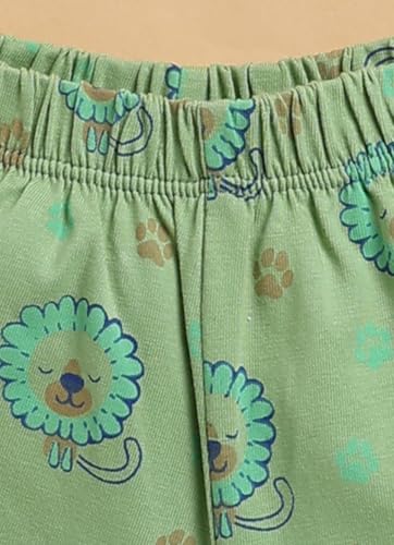 Image of LuvLap Baby Boys & Girls 100% Cotton Shorts Set Pack of 5
