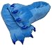 Meledy Cosplay Cartoon Costumes Paw Claws Shoes Anime Plush Slipper Pink B Shoes for Stitch Costumes blue Size L