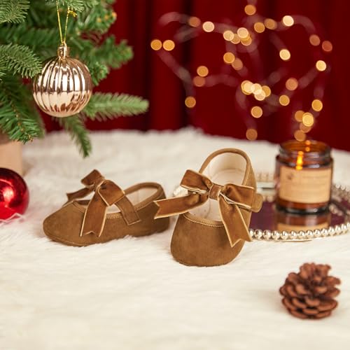 Image of PHIRAMIN Toddler Girl Mary Jane Dress Shoes-Little Girl School Uniform Shoes for Wedding Party