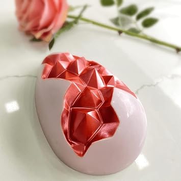 Origami Easter Egg 3-Part Chocolate Mold 350g Shell (BWB)