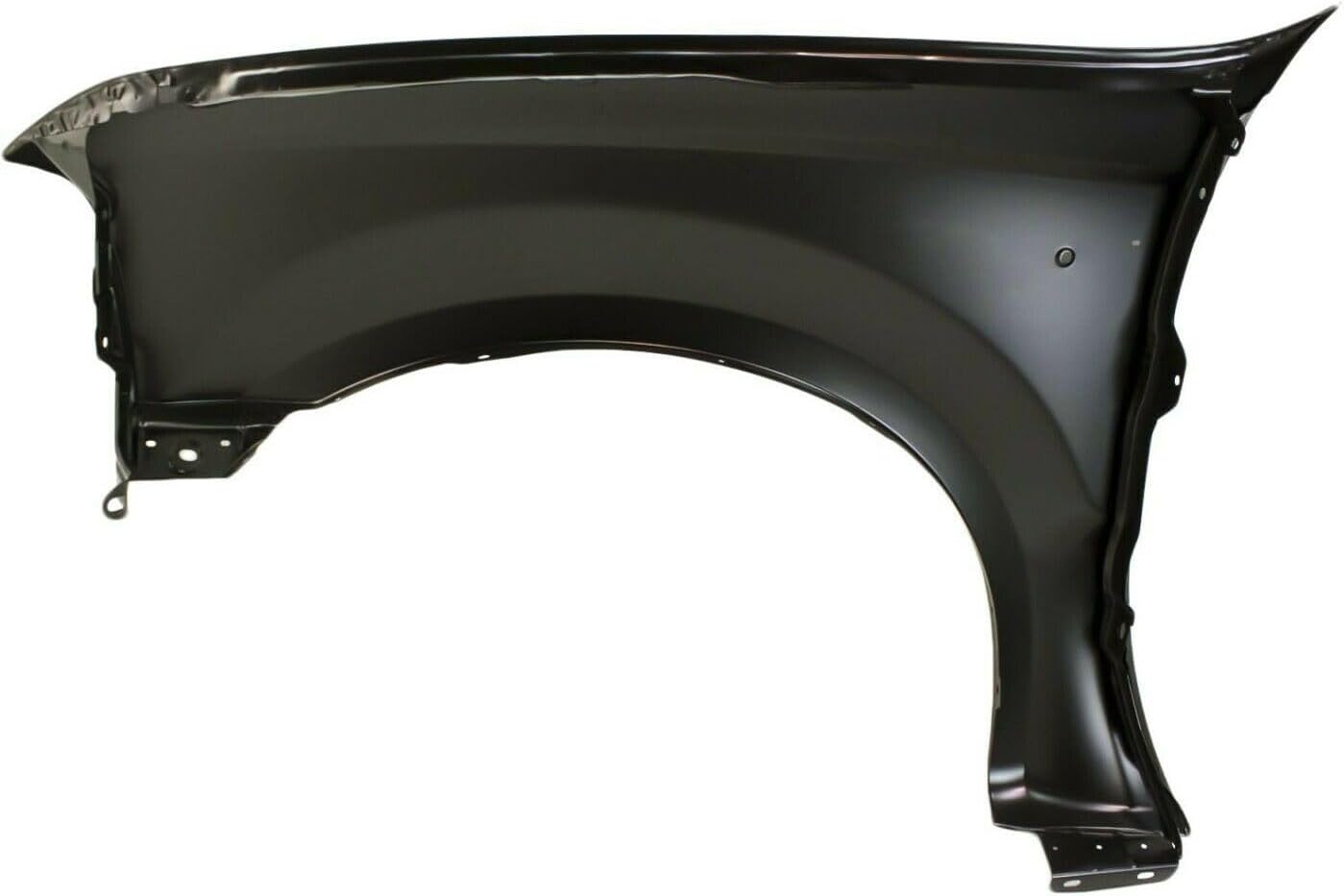 Fender Quarter Panel Front Right Passenger Side Primed Steel Without Molding Holes for Ford for Excursion for F250 SuperDuty for F350 SuperDuty for F450 SuperDuty for F550 SuperDuty 1pc