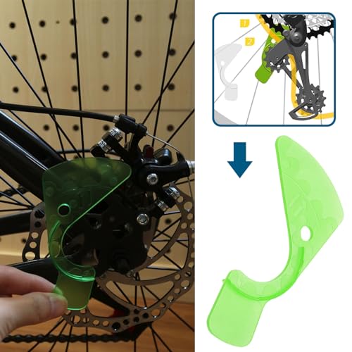 ECSiNG 2pcs Chain Gaps Adjustment Gauge Tool Repair Tool Part for Bicycles Compatible with SRAM Eagle SX/NX/GX 12, Green Red - Image 3