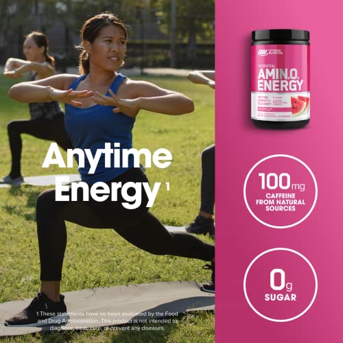 Amino Energy Pre Workout Drink - Watermelon Flavor, 30 Servings