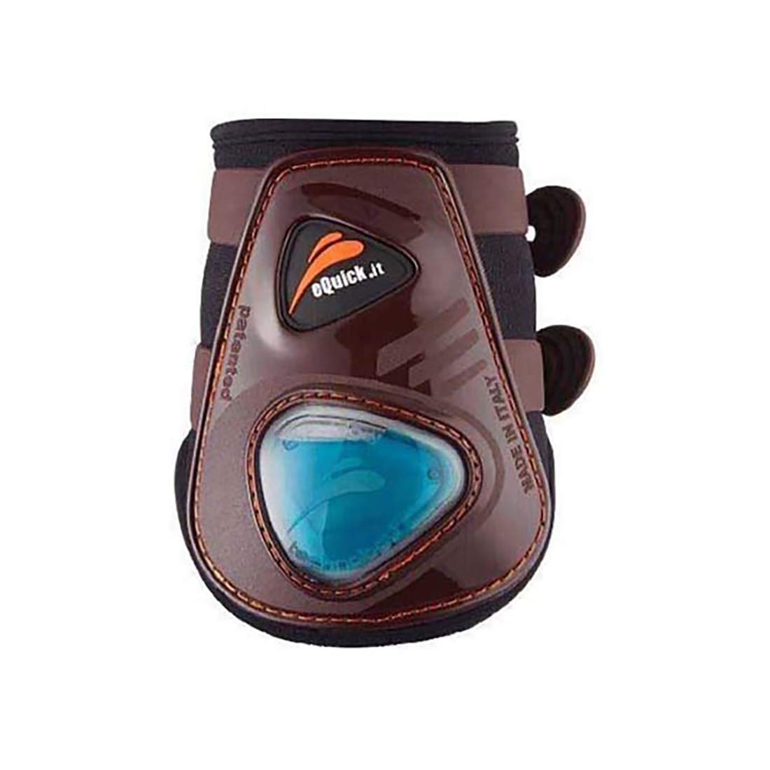 EQUICK Protector de los Cascos para el Caballo Trasero eShock