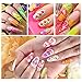 Dioche Fruit Nail Art 3D Polymer Clay, Fruit Nail Art, for DIY Crafts,Nail Art and Cellphone Decoration for DIY Crafts, 10g / pack (Strawberry)