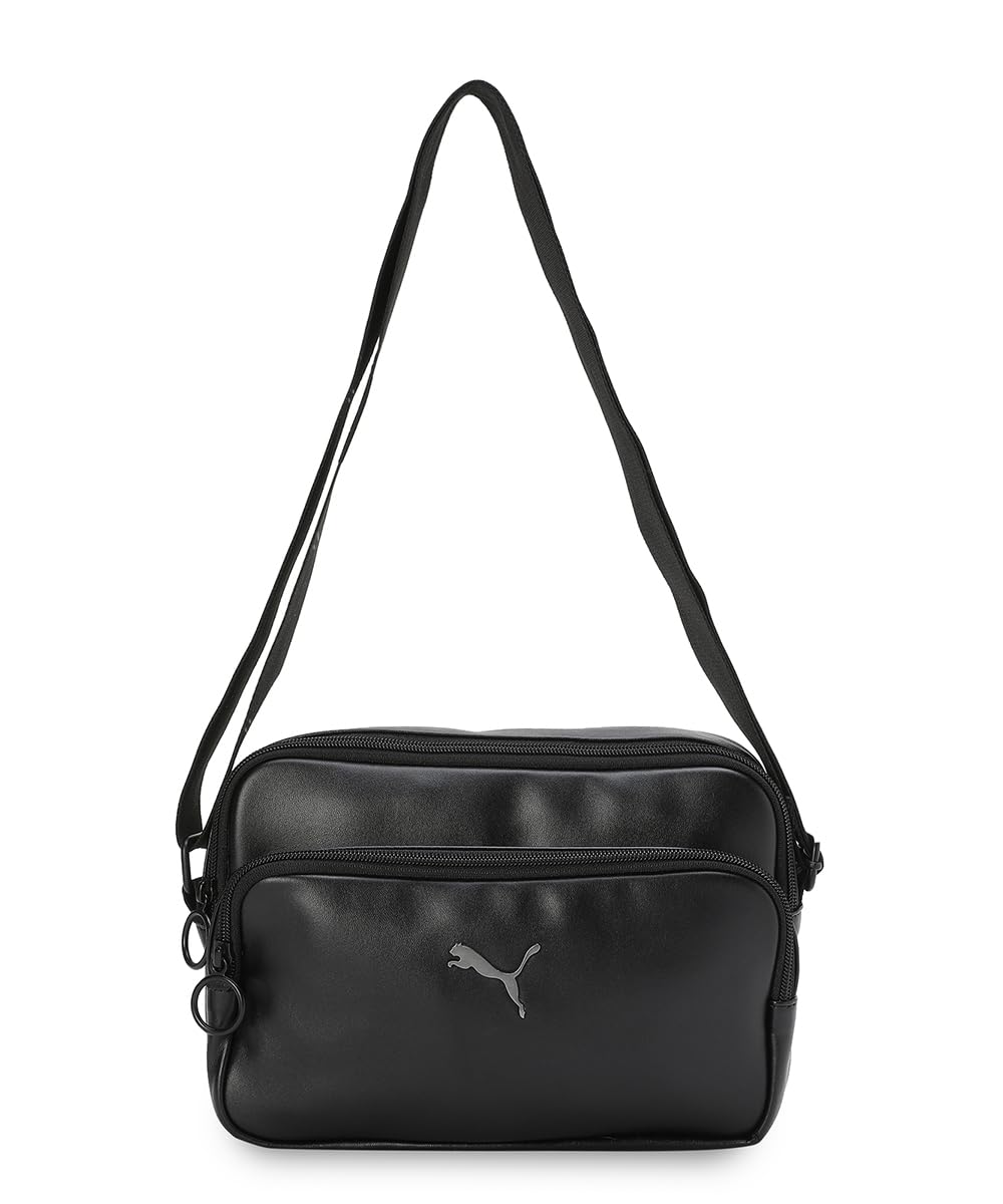 puma Unisex-Adult PU Zen Sling Bag, Black (9154501)-picture-30