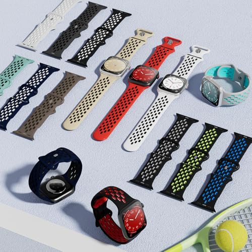 Sport-Silicone-Bands-Compatible-with-Apple-Watch-Band-45mm-44mm-42mm-49mm-41mm-40mm-38mm-Breathable-Soft-Strap-Replacement-Wristband-for-iWatch-Ultra-2-Series-9-8-7-SE-6-5-4-3-2-1-Men-Women 51tp7Xu8miL