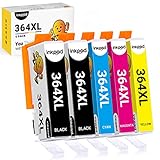 ⭐Rendimiento de páginas: Cartucho negro 30ML, cian / magenta / amarillo de 18ML por color, 800 páginas en cartucho negro y 750 páginas en cartucho de color. (Con una cobertura del 5% en papel A4)