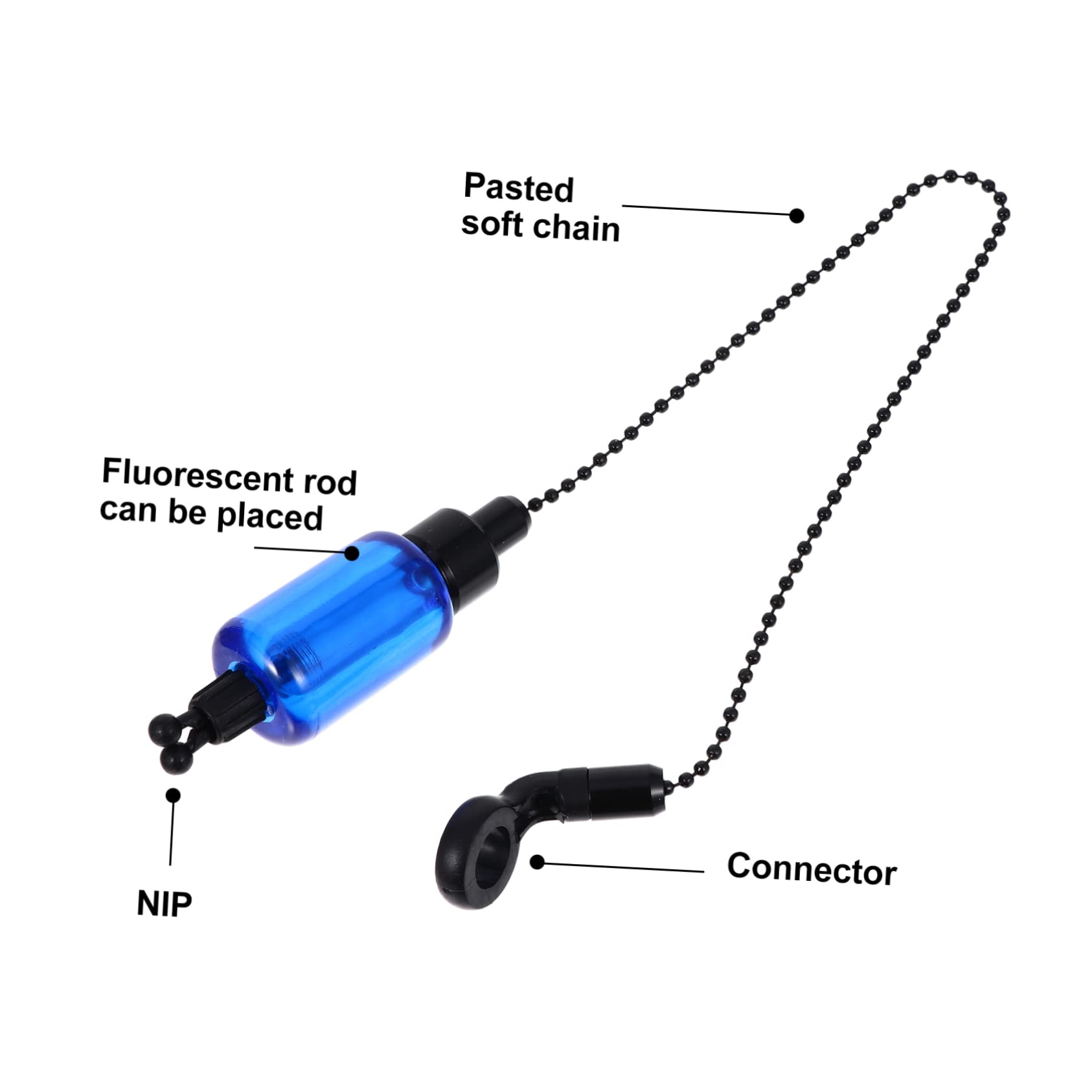 TOYANDONA Elektronischer Fischbissalarm - Wasserdichter Angelalarm Mit Signal | Für Nachtangeln