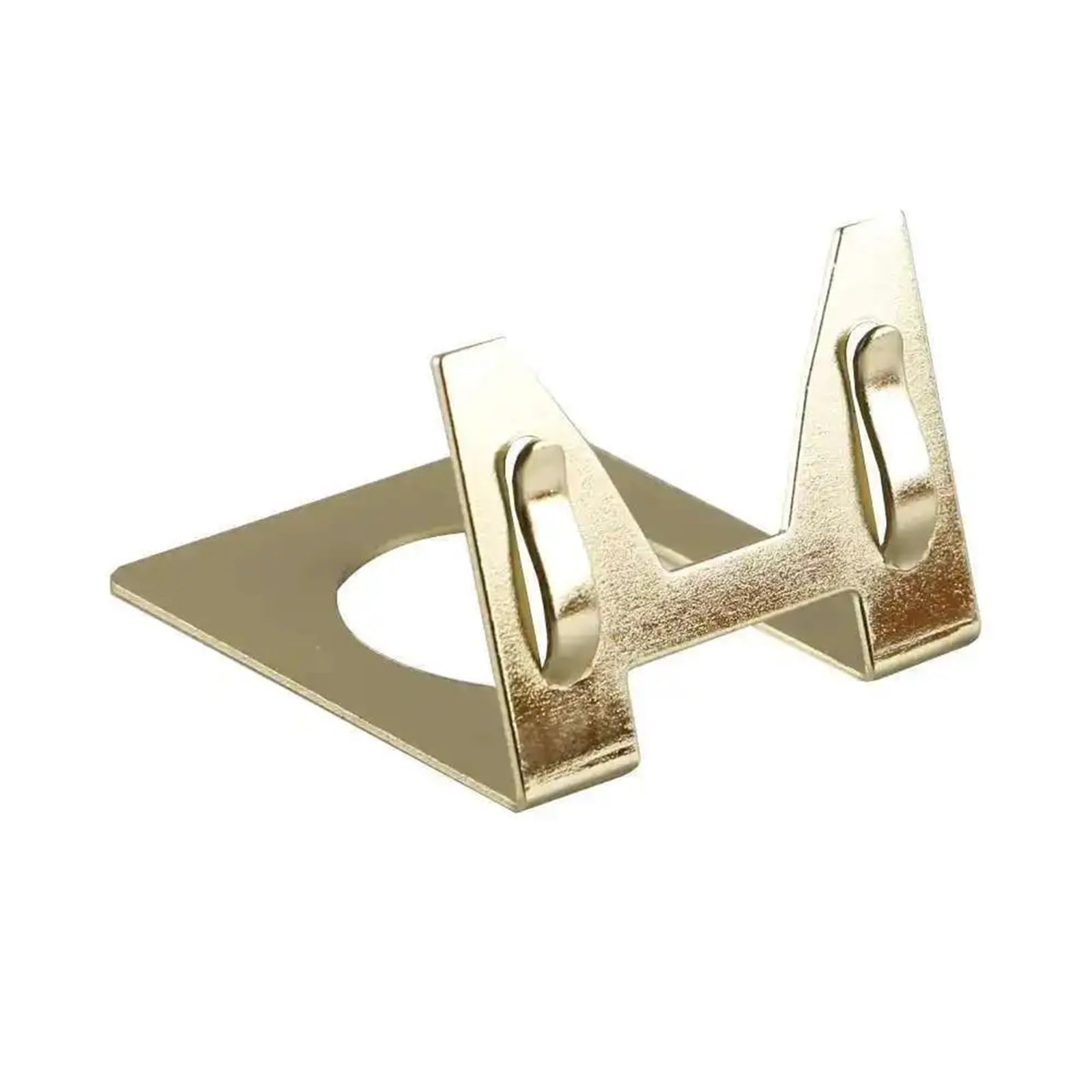 UBOHUZ 20pcs Foodservice Harp Clip Styl Metal Food Countertop Place Card Stock Table Number Holder Desk Sign Display Menu Stand for Memo Note, Wedding
