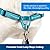 PetSafe Easy Walk Deluxe Harness, No-Pull Walking Harness for Dogs, Padded Design, Includes 1.8m Lead, Medium-Ocean Blue
