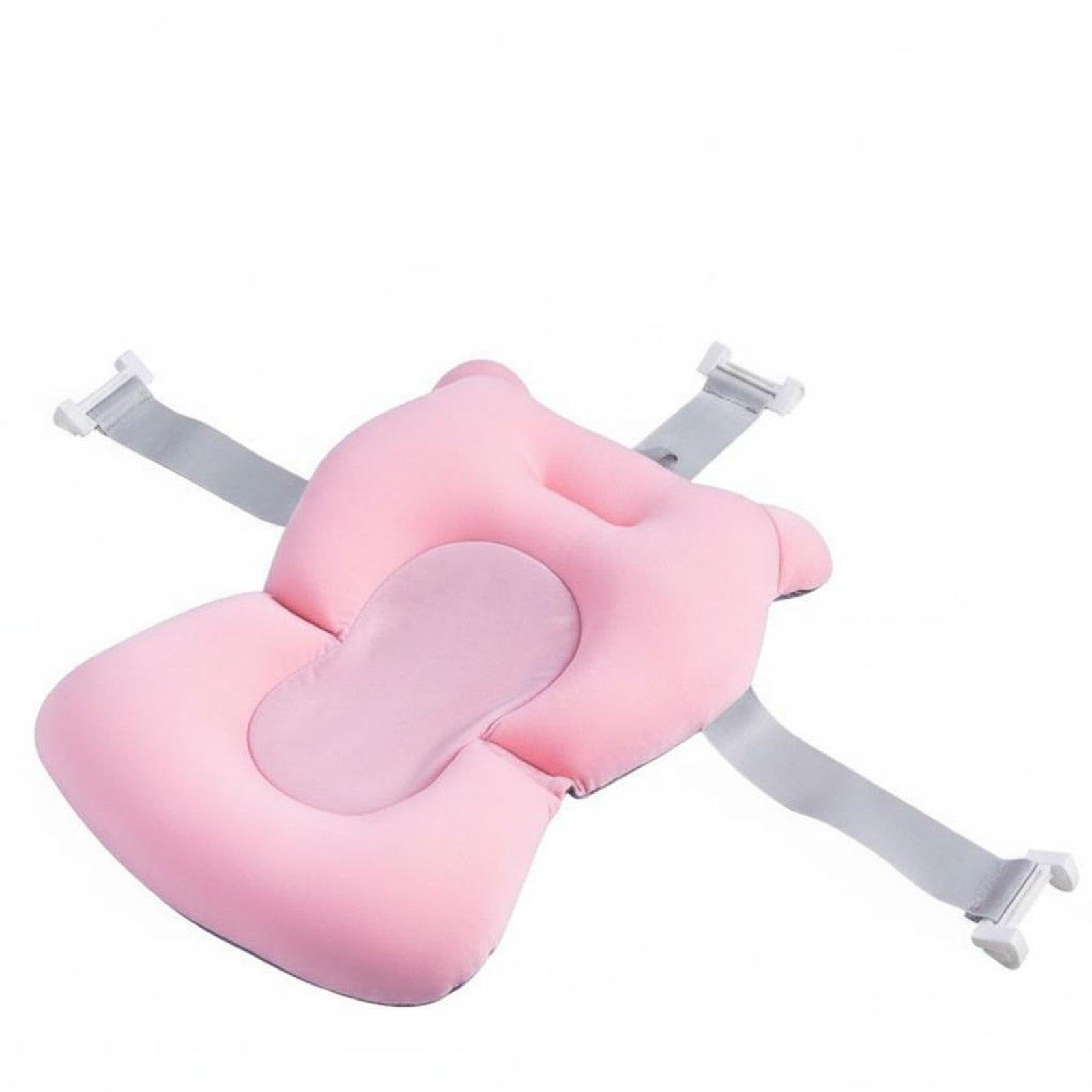 Infant Bathtub Support Mat Anti-Slip Buoyant Infant Bath Cushion Soft & Breathable Infant Bather Cushion for Newborns, Infants, Washroom Pink|Baby|Bathing & Grooming|Bath Tubs-image-18
