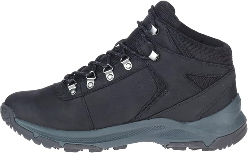 Senderismo Hombre Merrell Erie Mid Leather Para Hombre Negro