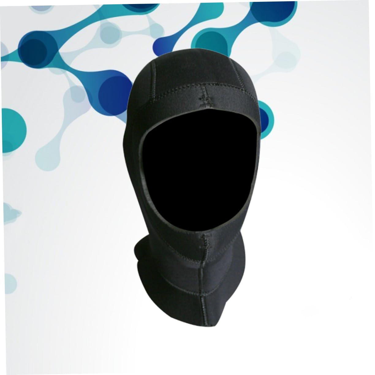 De Buceo Capucha De Neopreno De Tapa De Buceo para Surf y UV y Aislamiento Térmico Color Negro