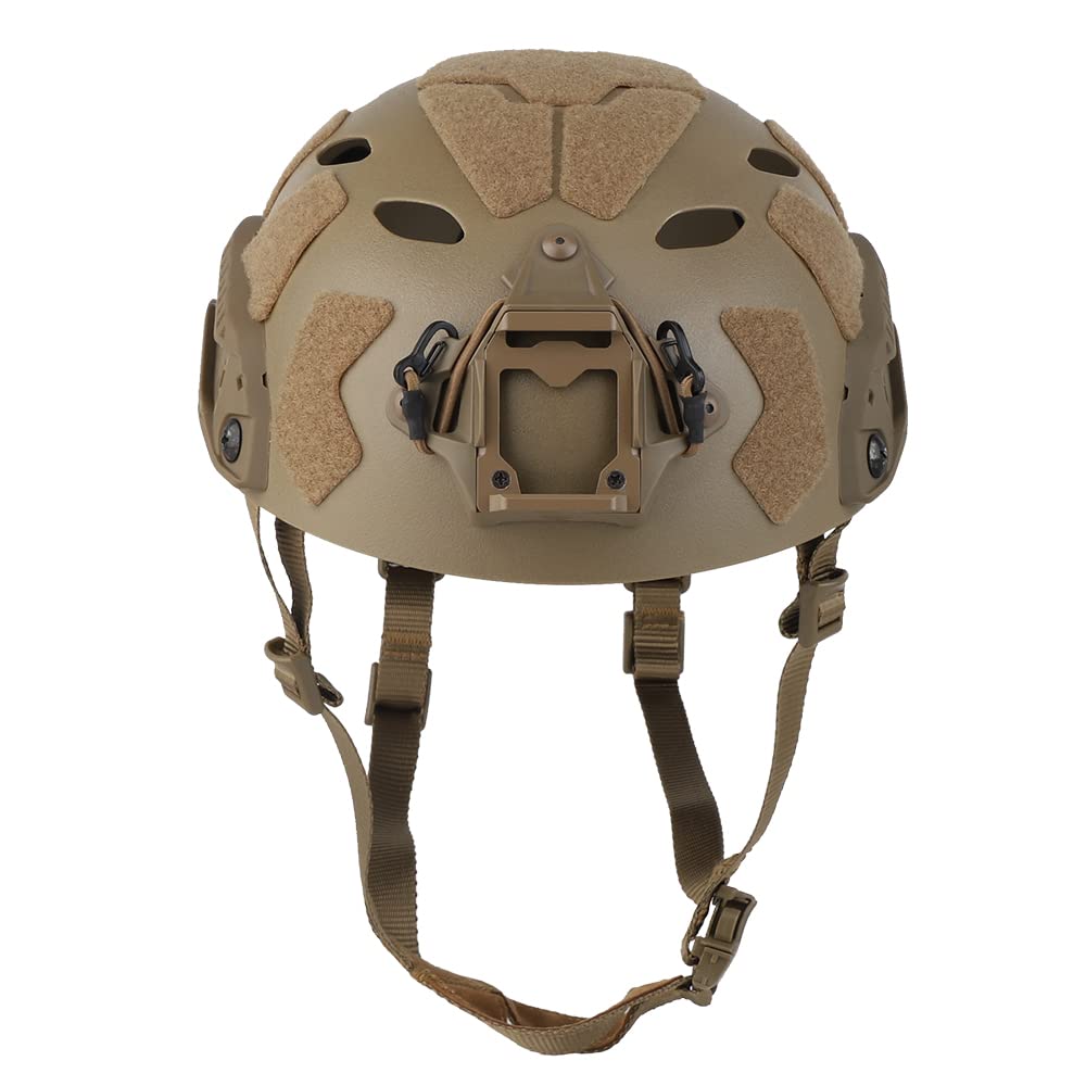 FAST SF kask taktyczny o bardzo wysokim kroju, oddychający, lekki, modułowy, do airsoftu, myśliwskiego, paintballa, wersja standardowa