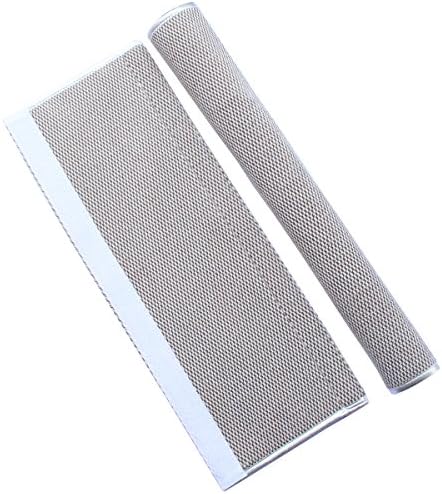 OUGAR8 Refrigerator Door Handle Covers Protective Electrical Kitchen Appliances Gloves Fridge Microwave Dishwasher Door Cloth Protector-Catches Drips,Fingerprints Dust Covers (12" L*4" W, Gray Plush)