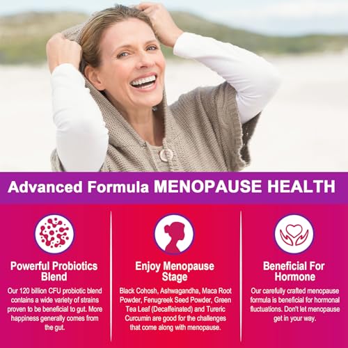 Zwllood LJY-GNQ-GIF-1PP Menopause Supplements For Women, 120 Billion Cfu Menopause Probiotics For Women, All-Natural Probiotic thumb #5