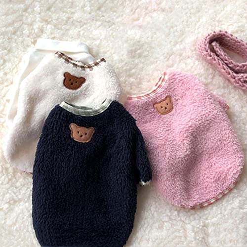 Manteau chiens vêtements de chien d'hiver polaire rose S