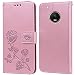 Produktbild PKQTOP Hülle für Motorola Moto G5 Handyhülle,Klappbar Tasche Case,Standfunktion,Kartenfach,Silikon Bumper,Stoßfeste Schutzhülle Cover für Moto G5(5")