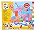 Produktbild Simba 106344623 - Art and Fun Spielsand Set Eiscreme, 3x 200g Sand, Plattform, 4x Becher, Form, Löffel, Portionierer, Roller, Messer, ab 3 Jahre