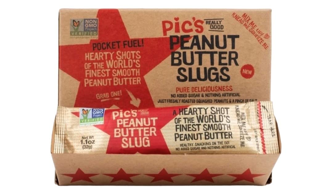 Buy Pic’s Really Good Smooth Peanut Butter Slugs, Made With All Natural