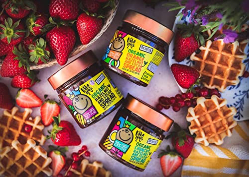 Fabalous Organic Crunchy Chocolate Spread (Hazelnut And Cocoa Chickpea Spread) Vegan, Dairy Free, No Palm Oil, Less Sugar, More Protein (7.05Oz) #TOP5