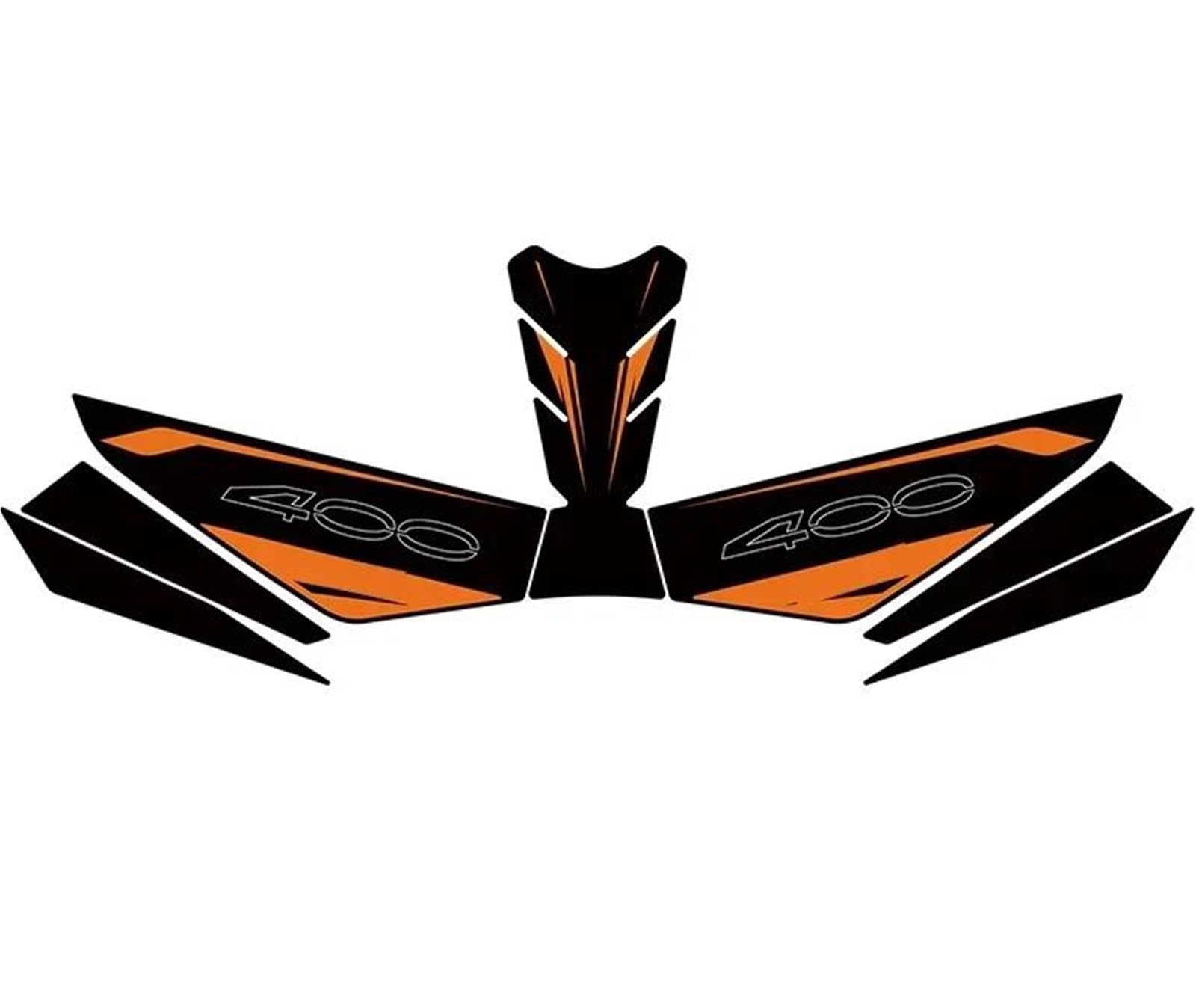 Motorcycle Tank Pads Gas Knee Grip Traction Sticker Protection Accessories for Z400